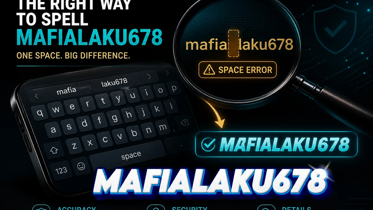 mafia laku678: Cara Cek Ejaan Brand MAFIALAKU678 yang Benar
